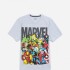 Camiseta m/c hombre Marvel GRIS MELANGE