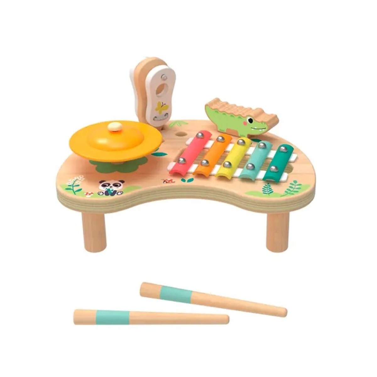 Set instrumentos musicales madera HIPANDO 