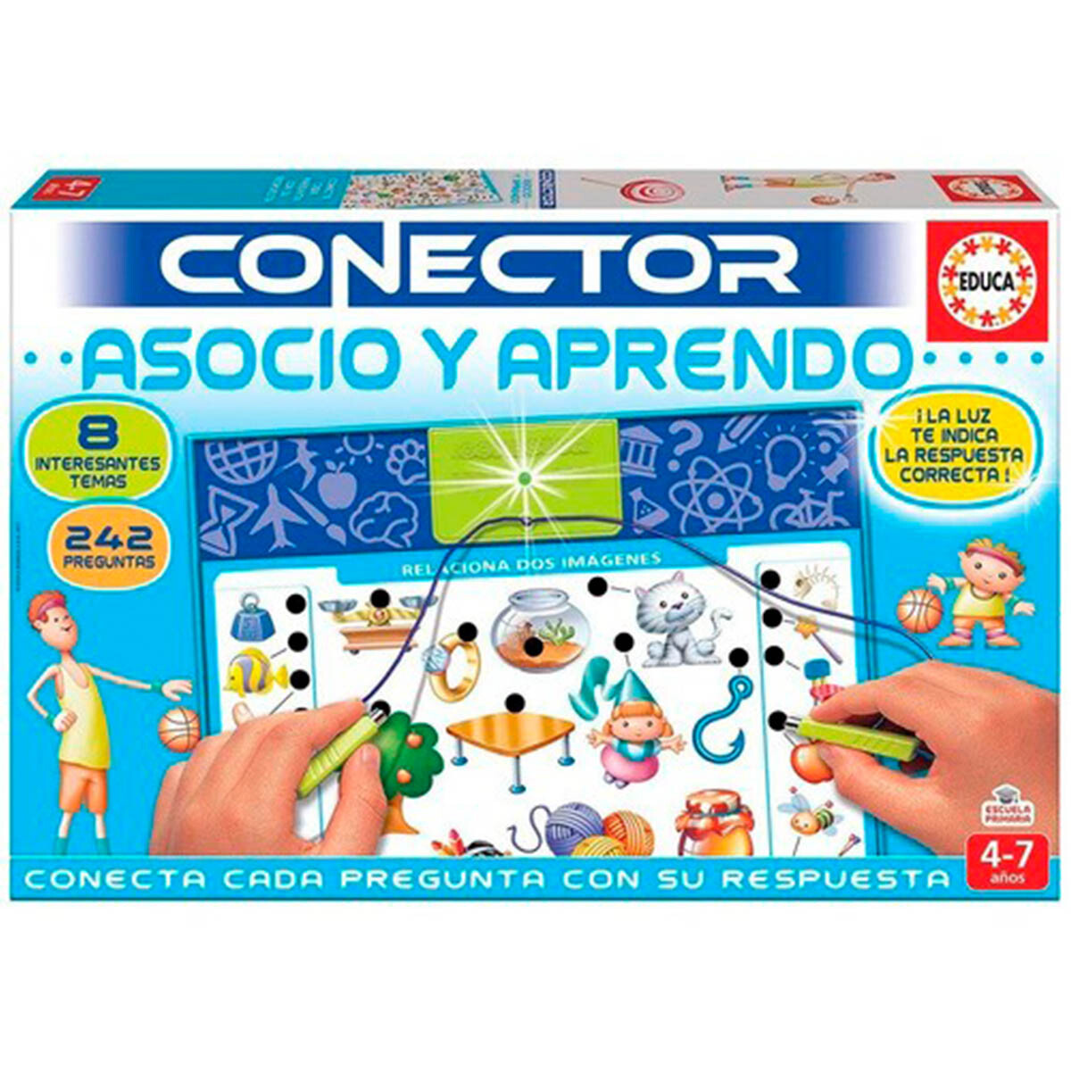 Juego Educa Conector Asocio Y Aprendo Didáctico 