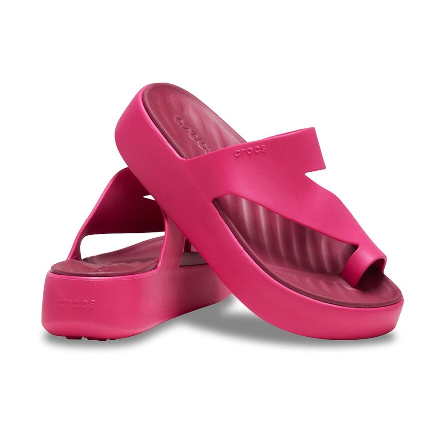Getaway Platform Toe Loop W Dragon Fruit