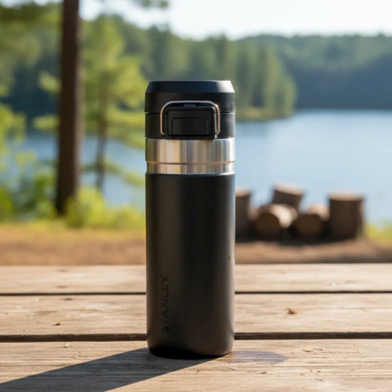 Botella Térmica Stanley Go Flip 24 Oz Negro