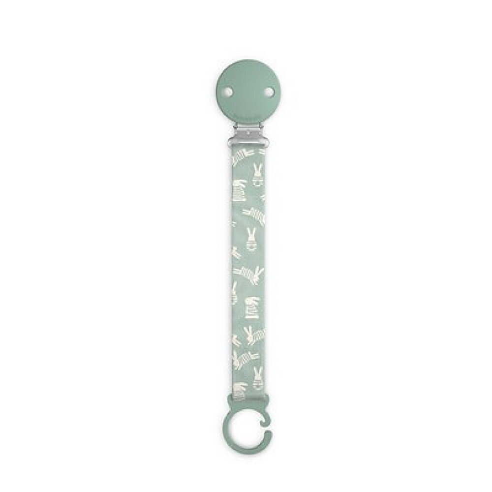 Clip para chupete SUAVINEX linea zero conejo verde