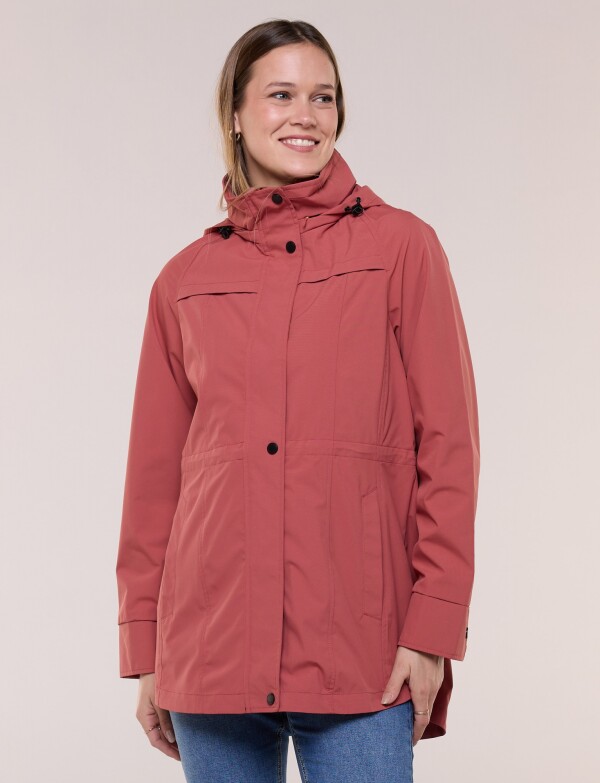 Campera Liviana Impermeable TERRACOTA