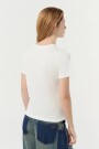 REMERA BUCK Off White