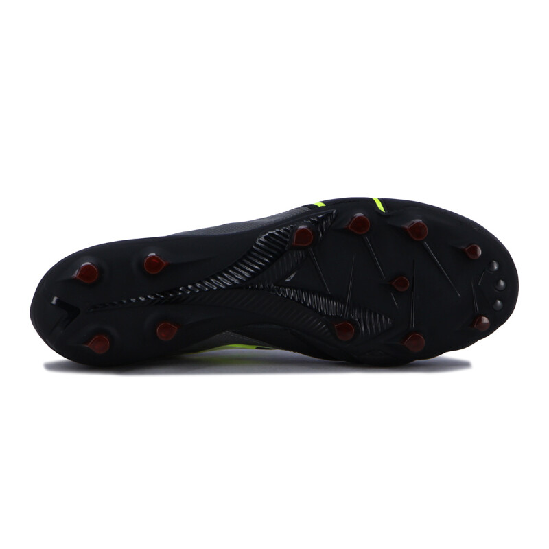 Zapato Fútbol Diadora Hombre Brasil Elite Negro-amarillo Fluo