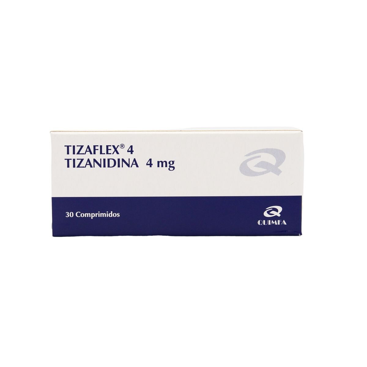 TIZAFLEX 4 MG. CJ X 30 COMP. 