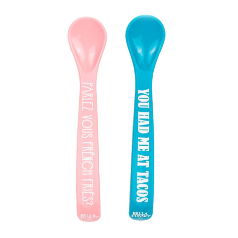 Set x2 cucharas de silicona You Had Me at Tacos