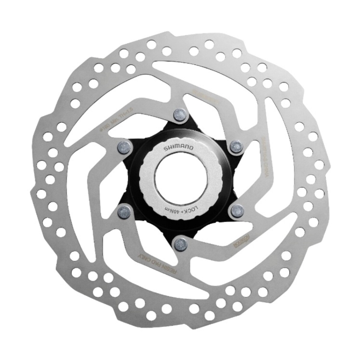 Disco De Freno Bici Shimano 180mm Center Look Sm-rt10m 