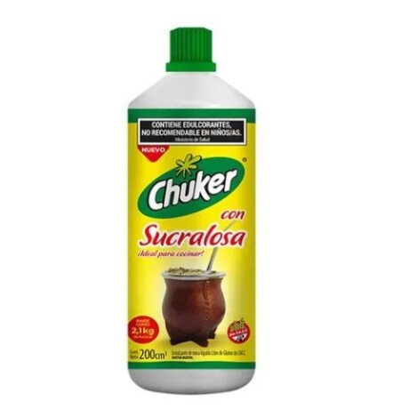 Chuker líquido con sucralosa 250 ml