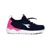 Diadora Lecco Running Kids Navy/fucsia Marino-fucsia