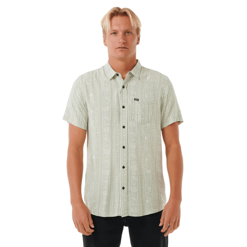 Camisa Rip Curl Fun Times S/S - Verde Camisa Rip Curl Fun Times S/S - Verde