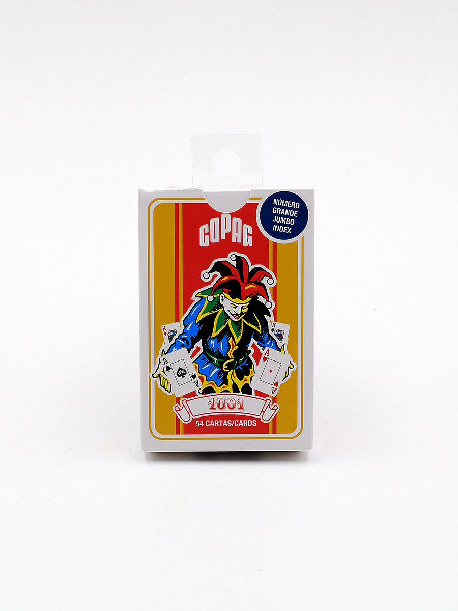 CARTAS PARA POCKER - ROJO 