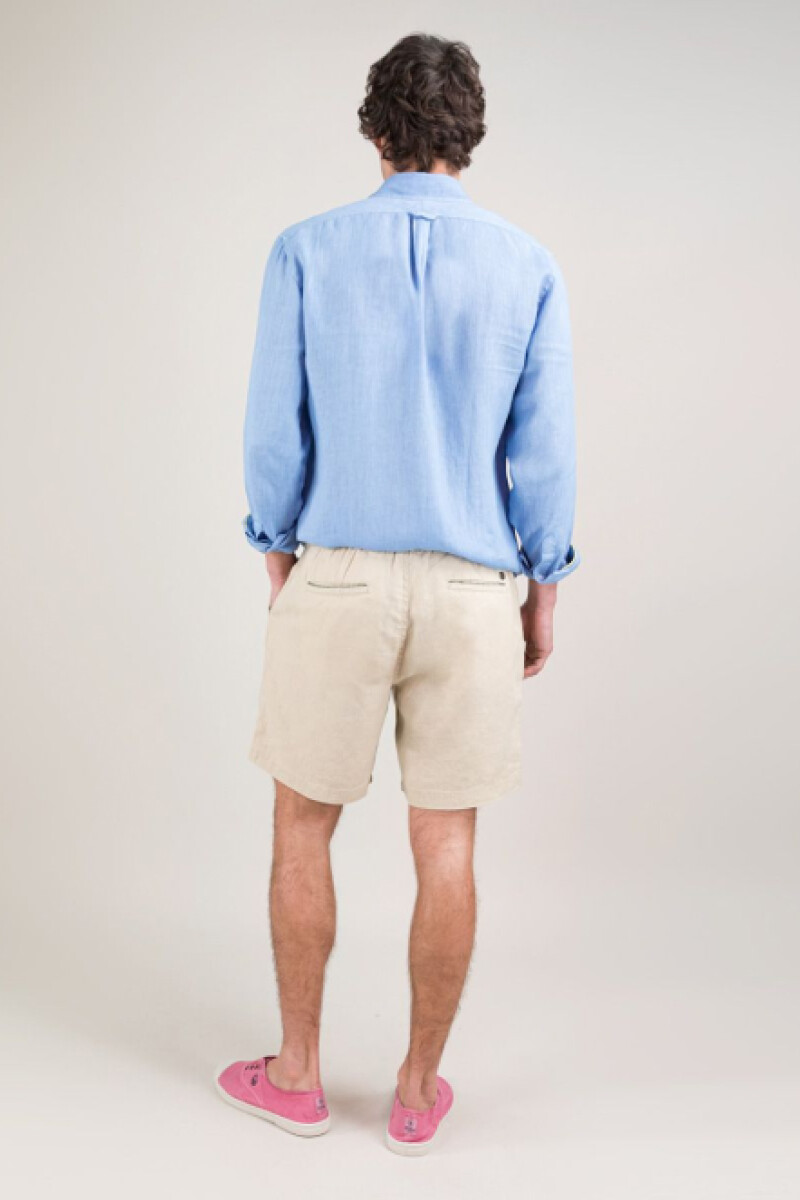 Camisa Lino El Ganso Azul