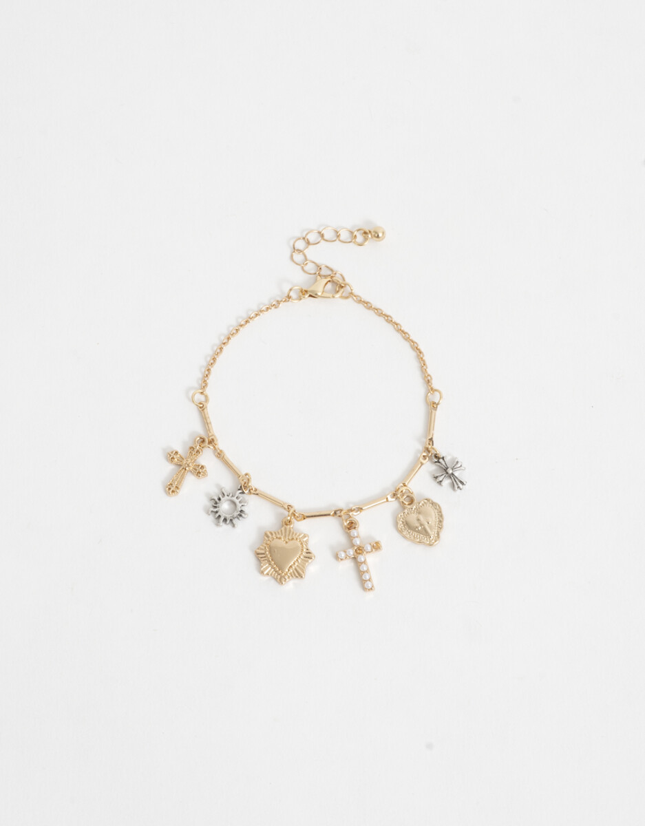 Pulsera Flexible Multicharm 