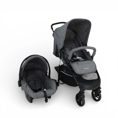 Coche Travel System ELORA TS + Baby Silla Bebesit Gris Coche Travel System ELORA TS + Baby Silla Bebesit Gris