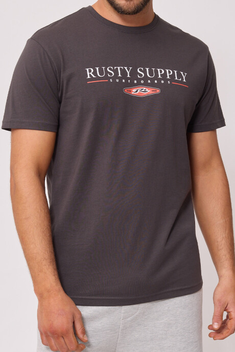 T-SHIRT KALIO RUSTY Gris