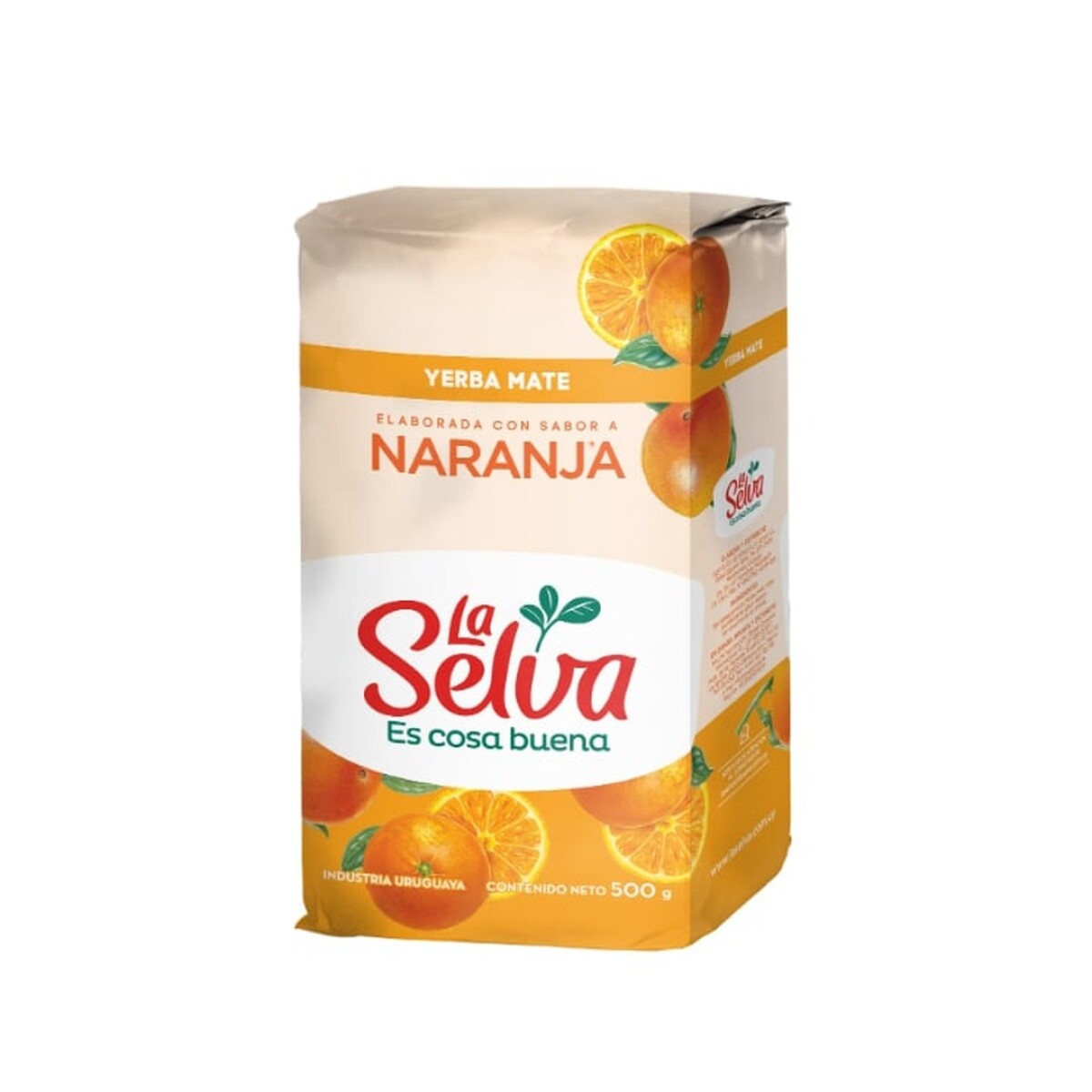 YERBA LA SELVA 500G NARANJA 