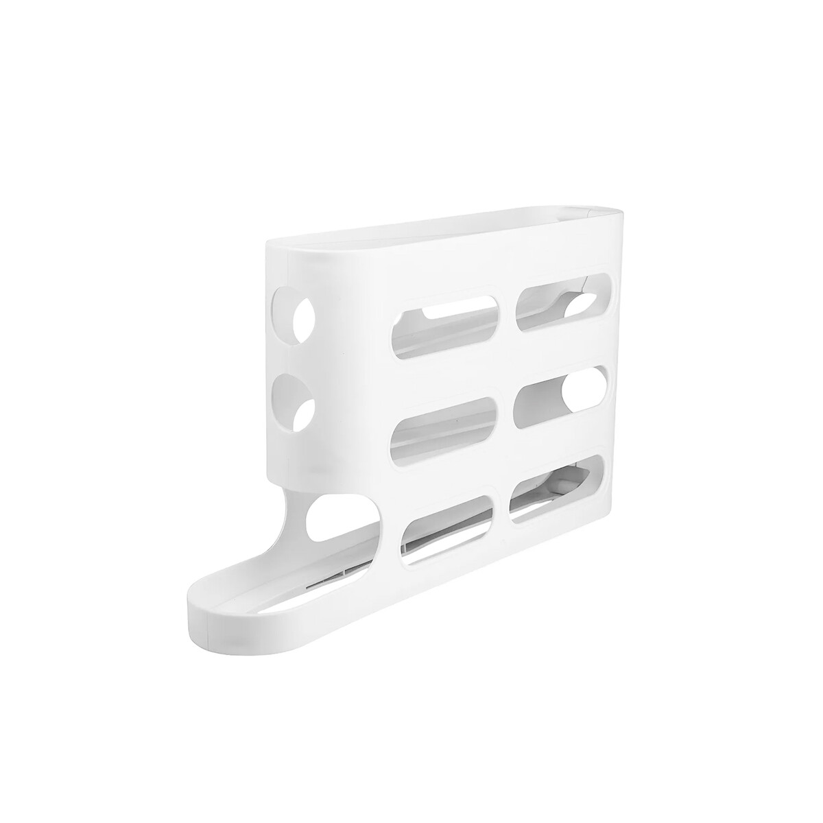 Huevera dispensadora vertical para 24 huevos - Blanco 