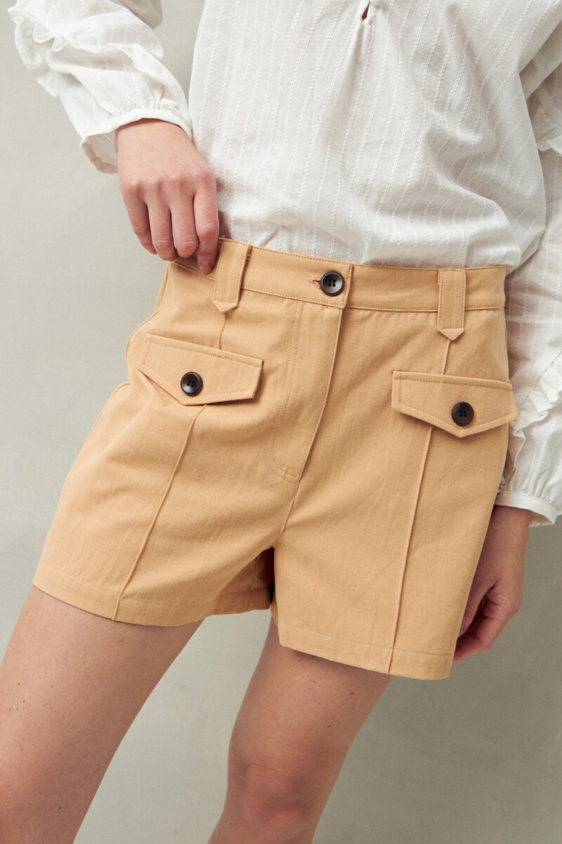 SHORT REESE Caramelo