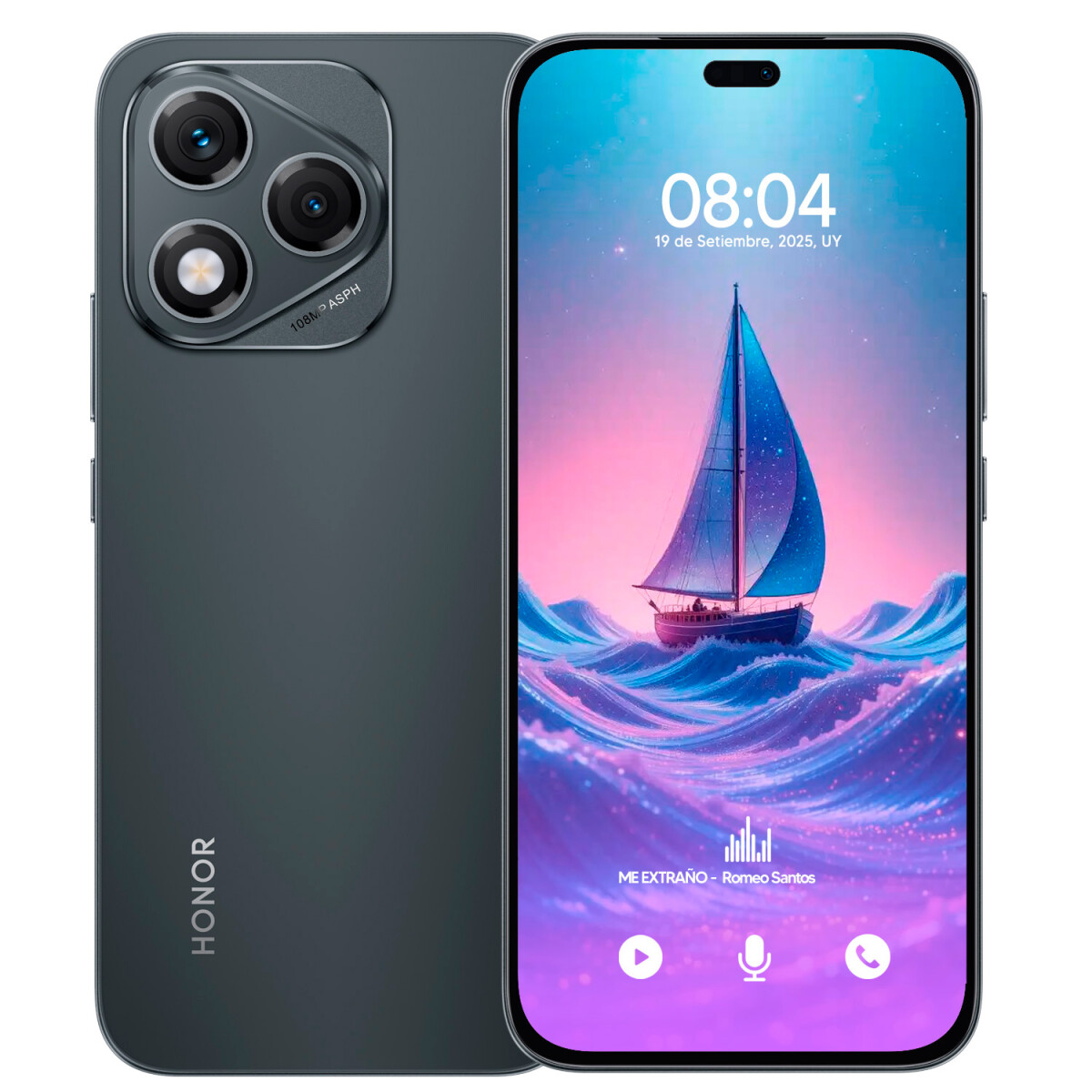 Honor 400 Lite 16gb(8+8) De Ram/256 Gb 5g - NEGRO 
