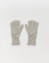 Guantes Varios Cute Guantes Tejido Con Moño - Gris Claro