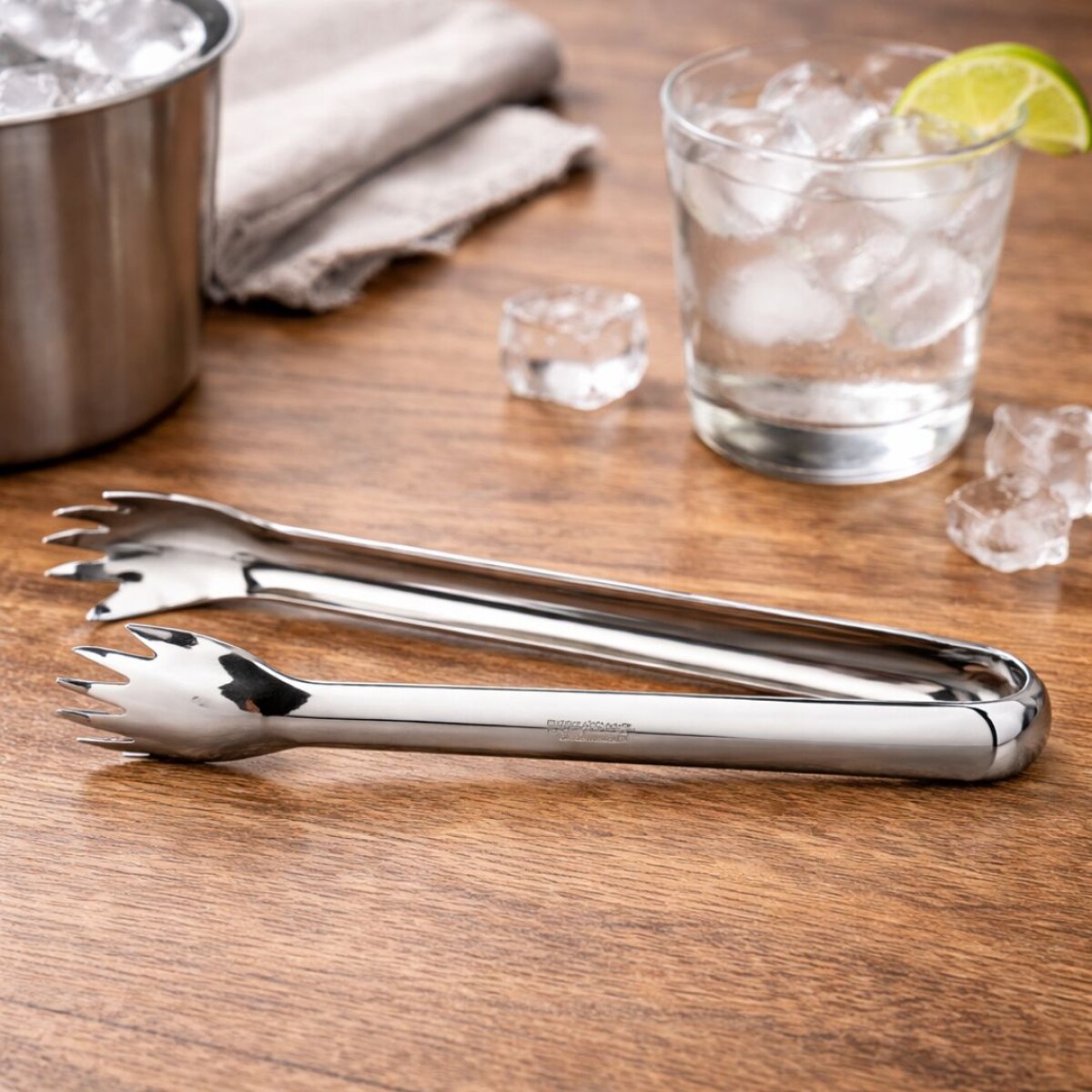 PINZA PARA HIELO TRAMONTINA ACERO INOXIDABLE 12CM 