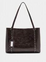 Bolso Para Portátil 13" Con Tachuelas marron