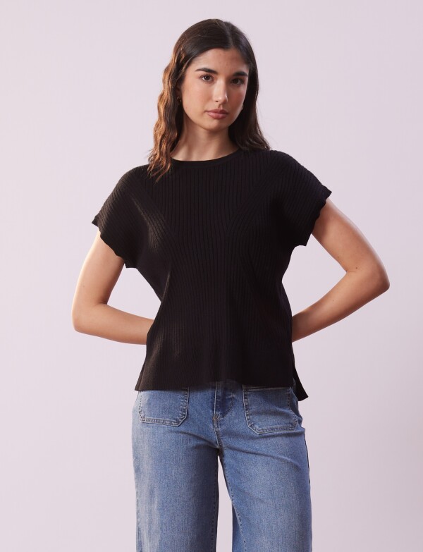 Buzo Dolman NEGRO