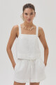 Short Olmo Blanco