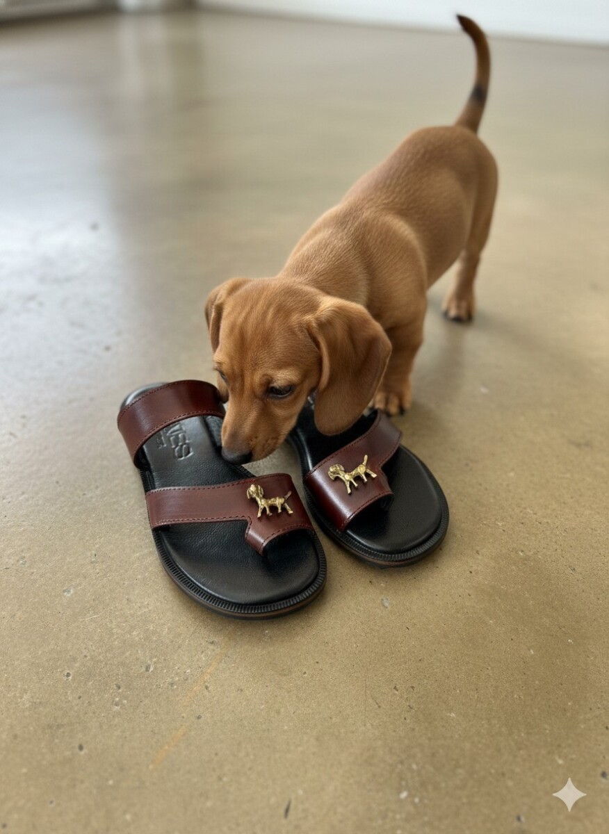 Doggie Sandals - Chocolate 