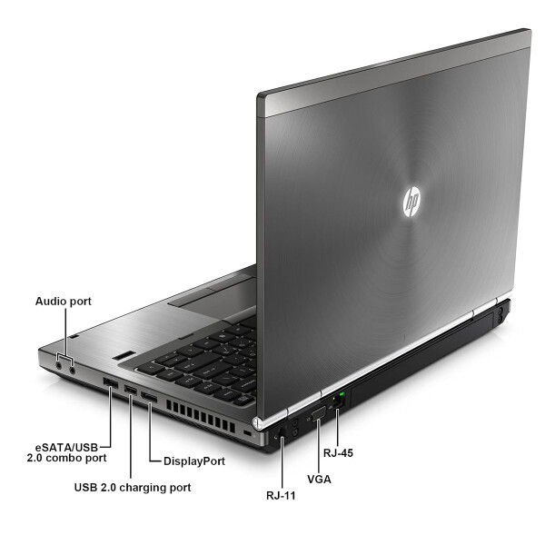 Notebook Hp Elitebook 8460p I5/ 8 Gb Ram/ 320 Gb Ssd NOTEBOOK RFPL HP EB 8460 I5/8GB/320/14