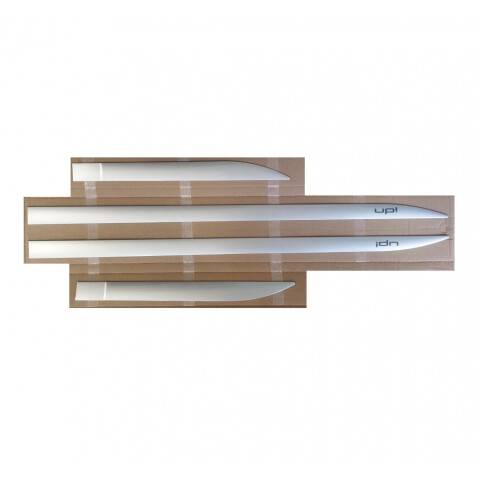 JUEGO DE MOLDURAS UP PLATA CON RELIEVE (CROMADO) (OUTLET) Juego De Molduras Up Plata Con Relieve (cromado) (outlet)