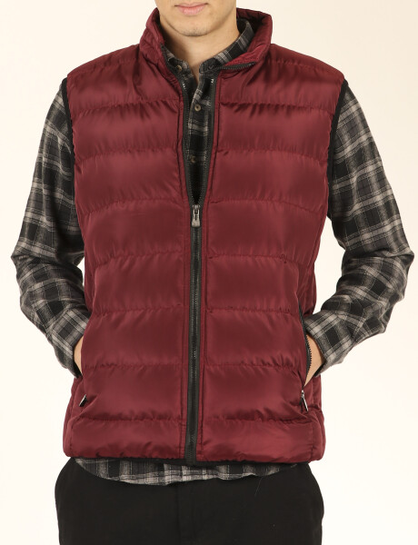 Chaleco Harrington Urban Bordo