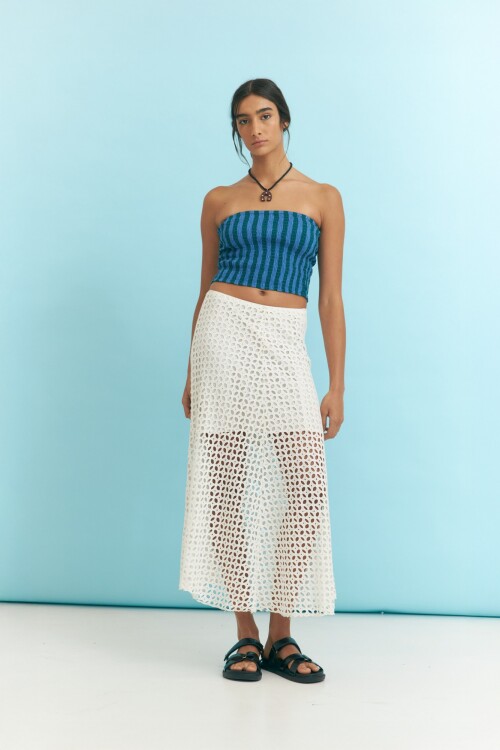 Top bandeau multicolor