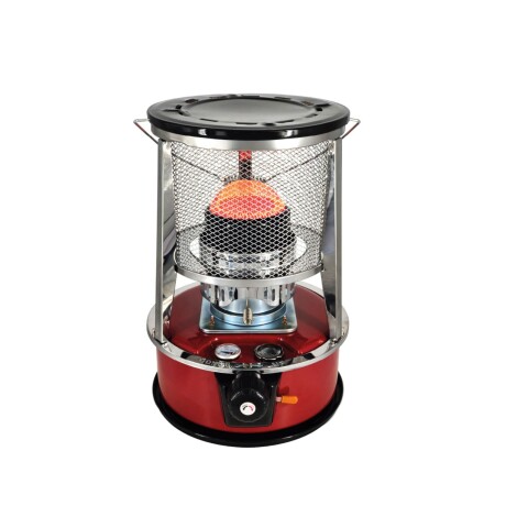 Estufa a Kerosene Kassel KS-EK5300 Potente y Autónoma ROJO