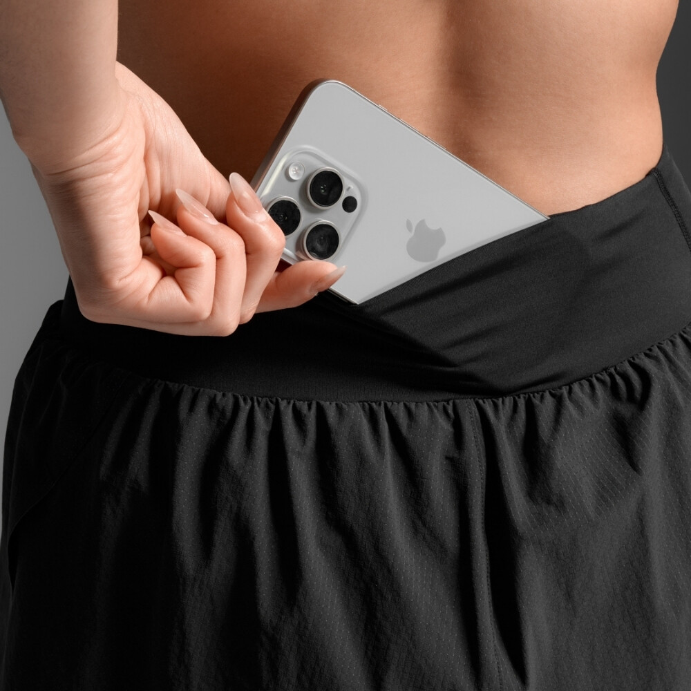 Short Running Light Speed Hi-Rise 3 Inch Short Mujer Black/black Reflective