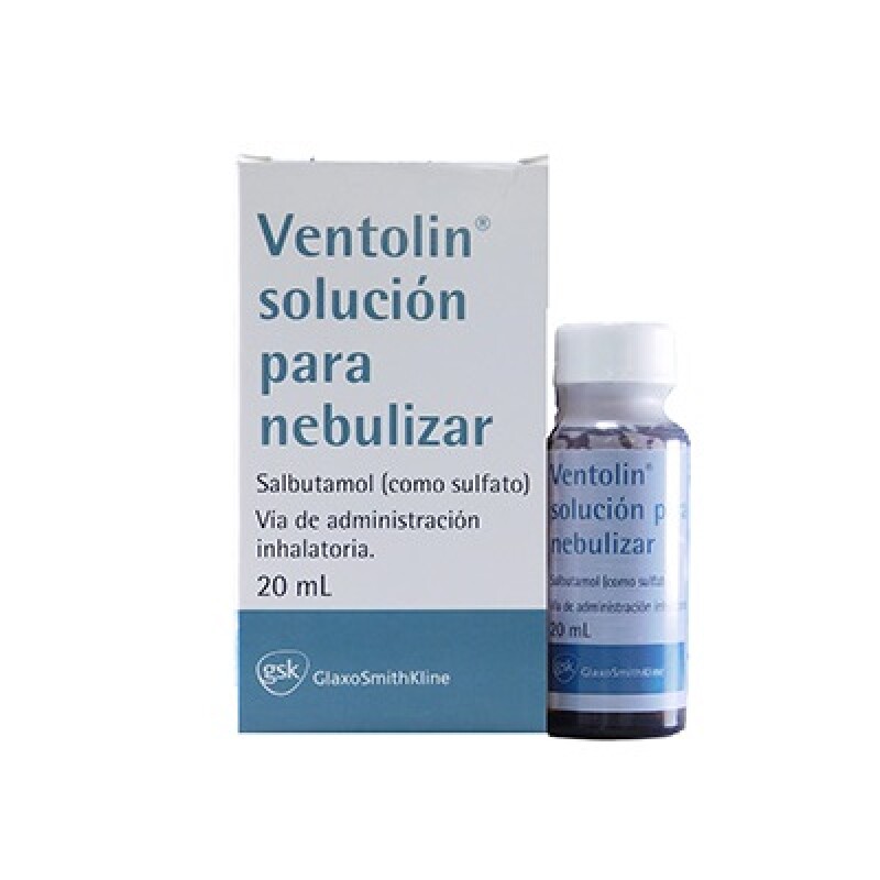 Ventolin Solución Para Nebulizar 20 Ml. Ventolin Solución Para Nebulizar 20 Ml.