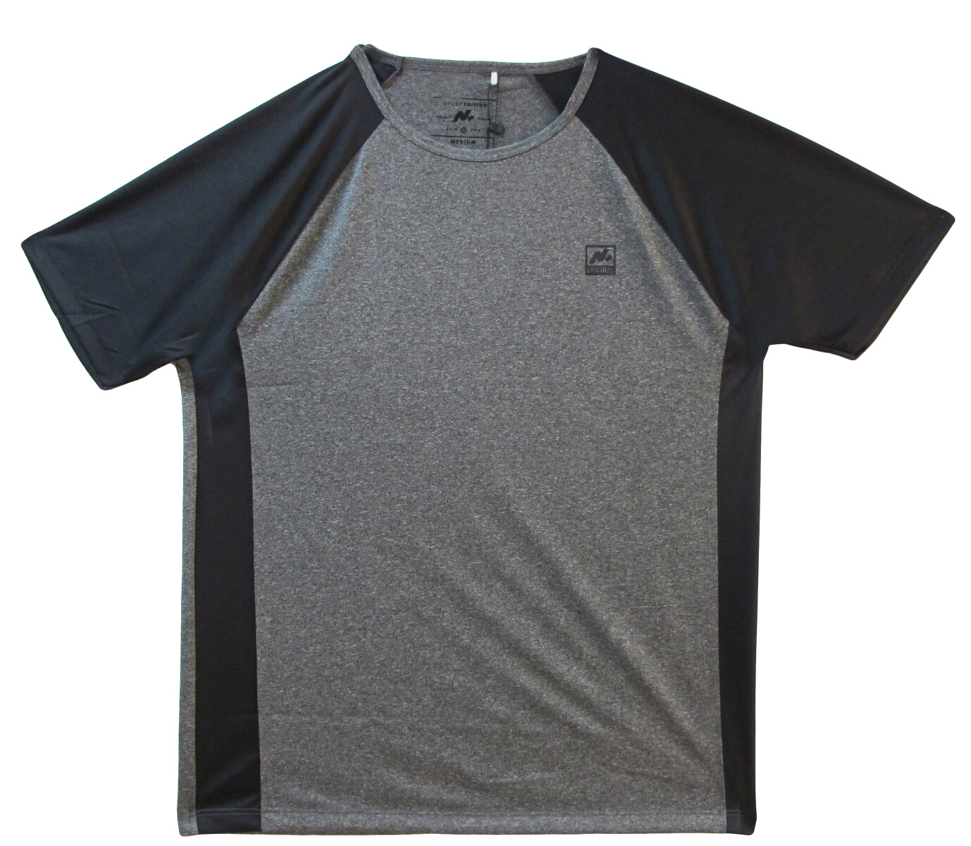 Remera Novak North Sails N+ - Gris/Negro 