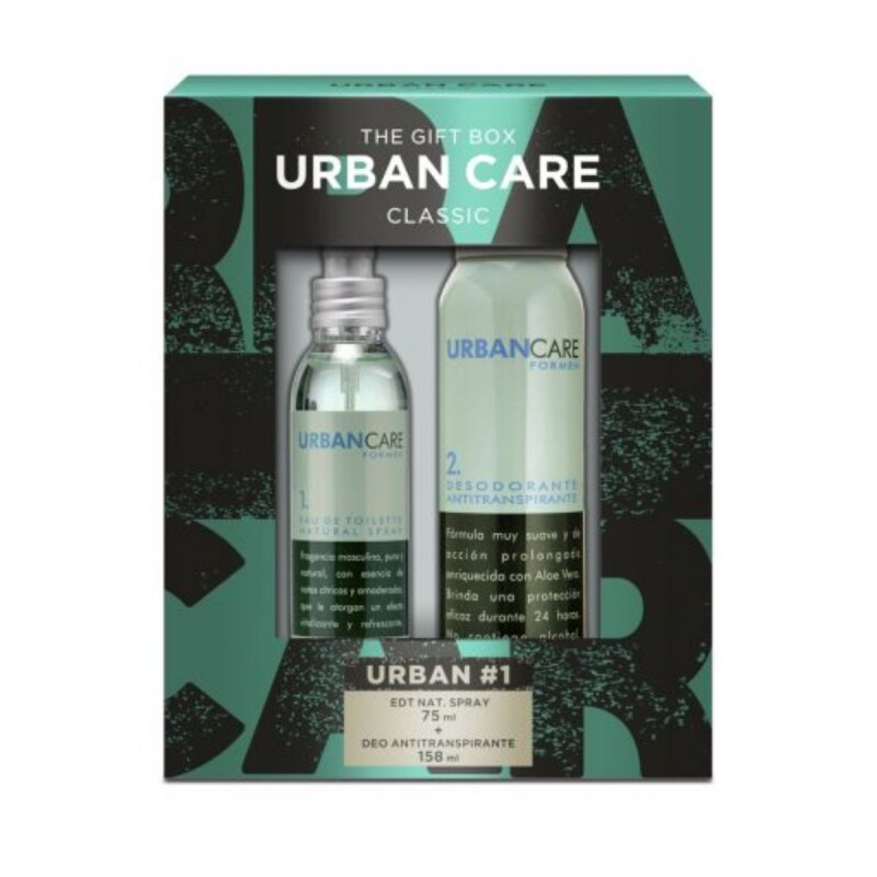Perfume Urban Care Clásico EDT Nat Spray 75 ML + Desodorante 158 ML Perfume Urban Care Clásico EDT Nat Spray 75 ML + Desodorante 158 ML