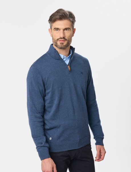 BUZO TEJIDO DE ALGODÓN Piedra