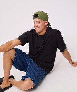 T-SHIRT LUKINA RUSTY Negro