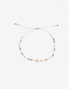 Pulseras Flexibles Canutillos Pulsera Con Beads - Combinacion Multicolor