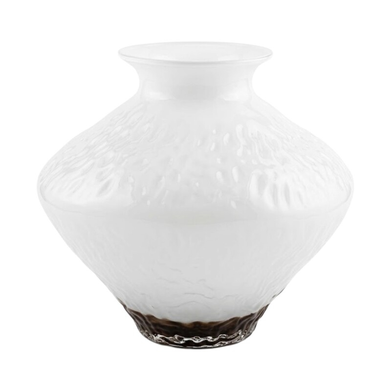 BASE VIDRIO BLANCO COMB 29X25CM Unica