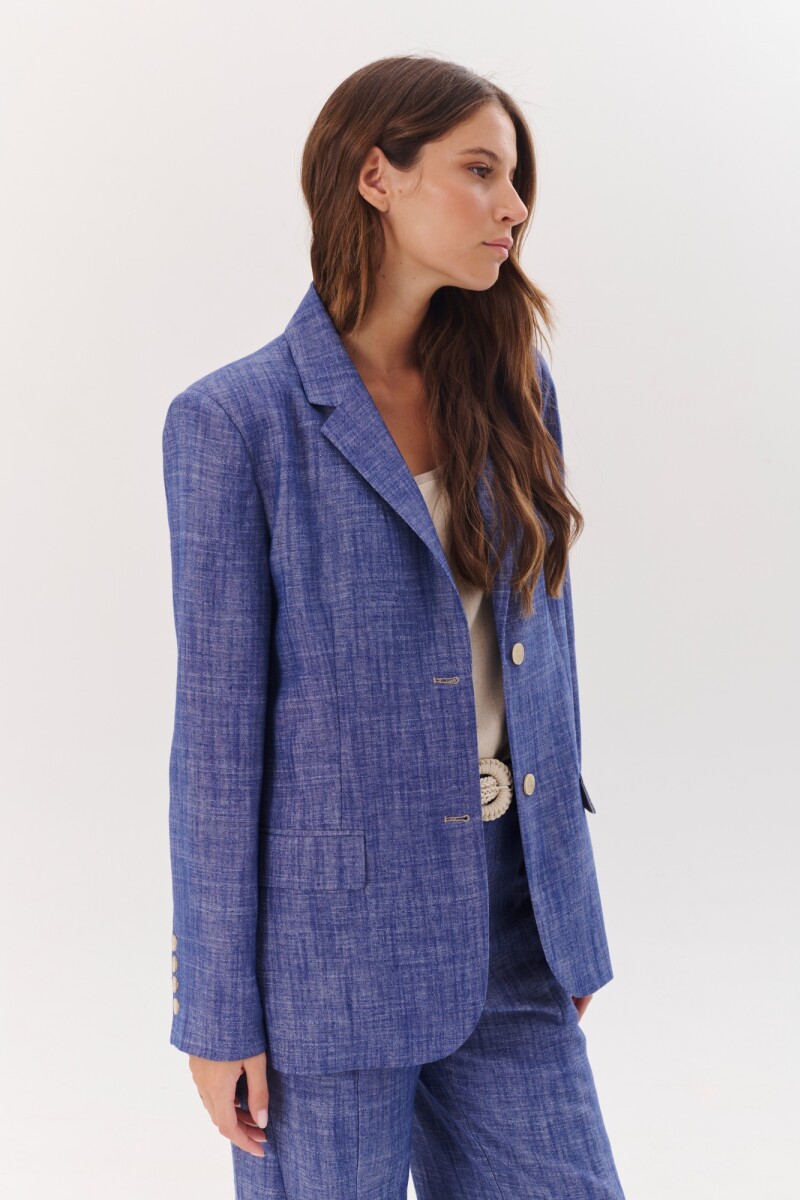 BLAZER BOWIE AZUL