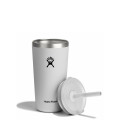 20 oz All Around™ Tumbler with Straw Lid White