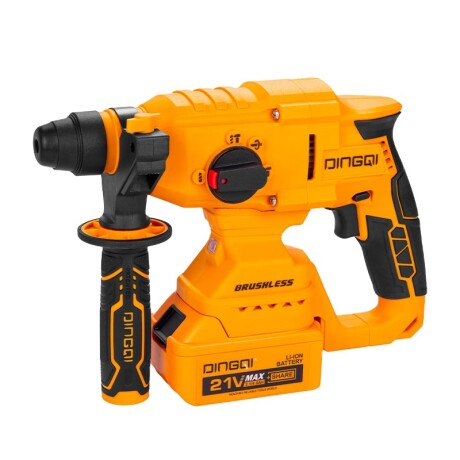 DINGQI ROTOMARTILLO BRUSHLESS LI-ION 21V 26MM 4800BPM + BATE Dingqi Rotomartillo Brushless Li-ion 21v 26mm 4800bpm + Bate