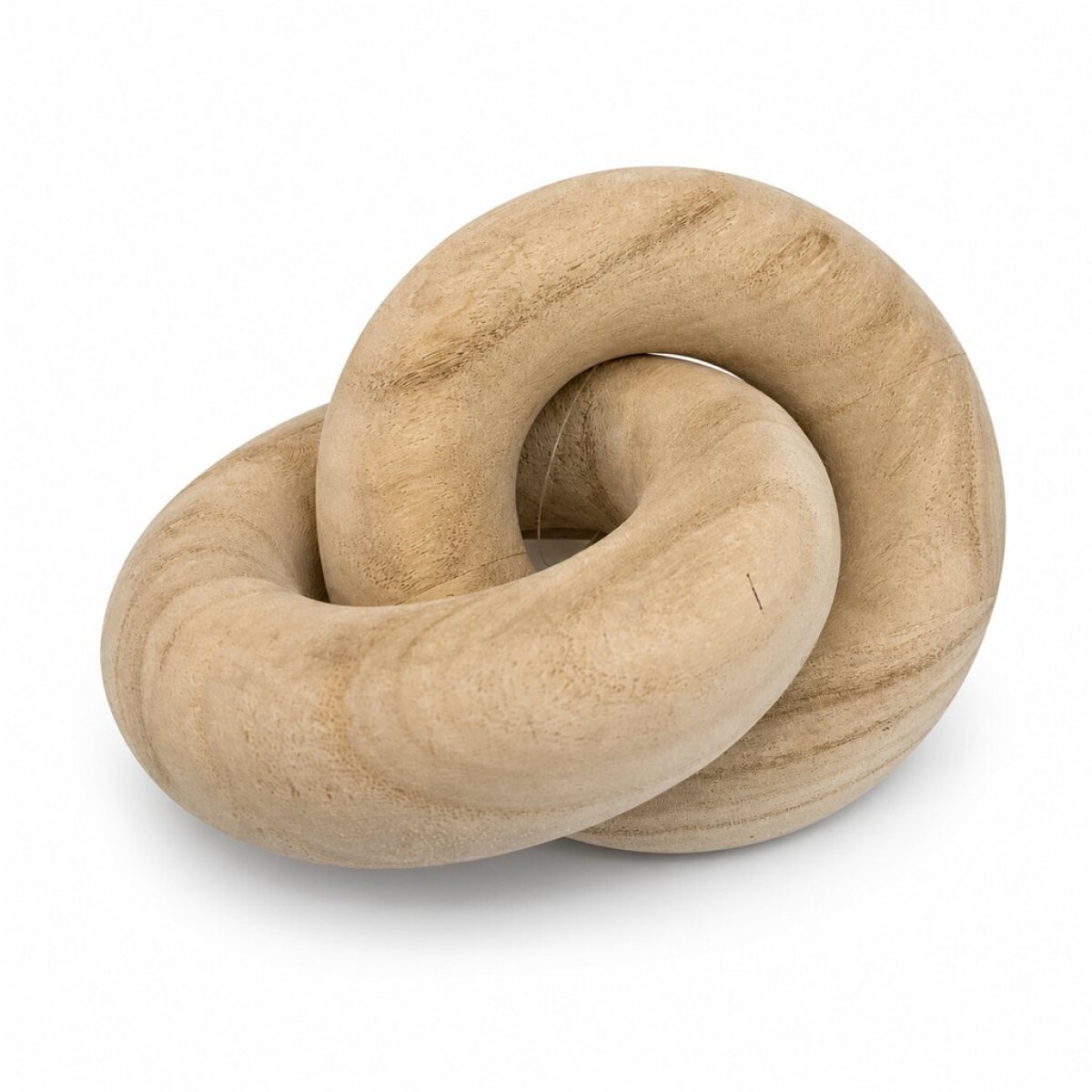 CADENA DECORATIVA 2 ESLABONES MADERA NATURAL 