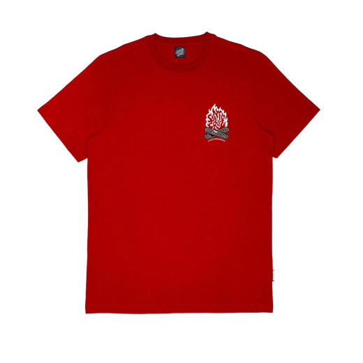 Remera Santa Cruz Campfire - Rojo Remera Santa Cruz Campfire - Rojo