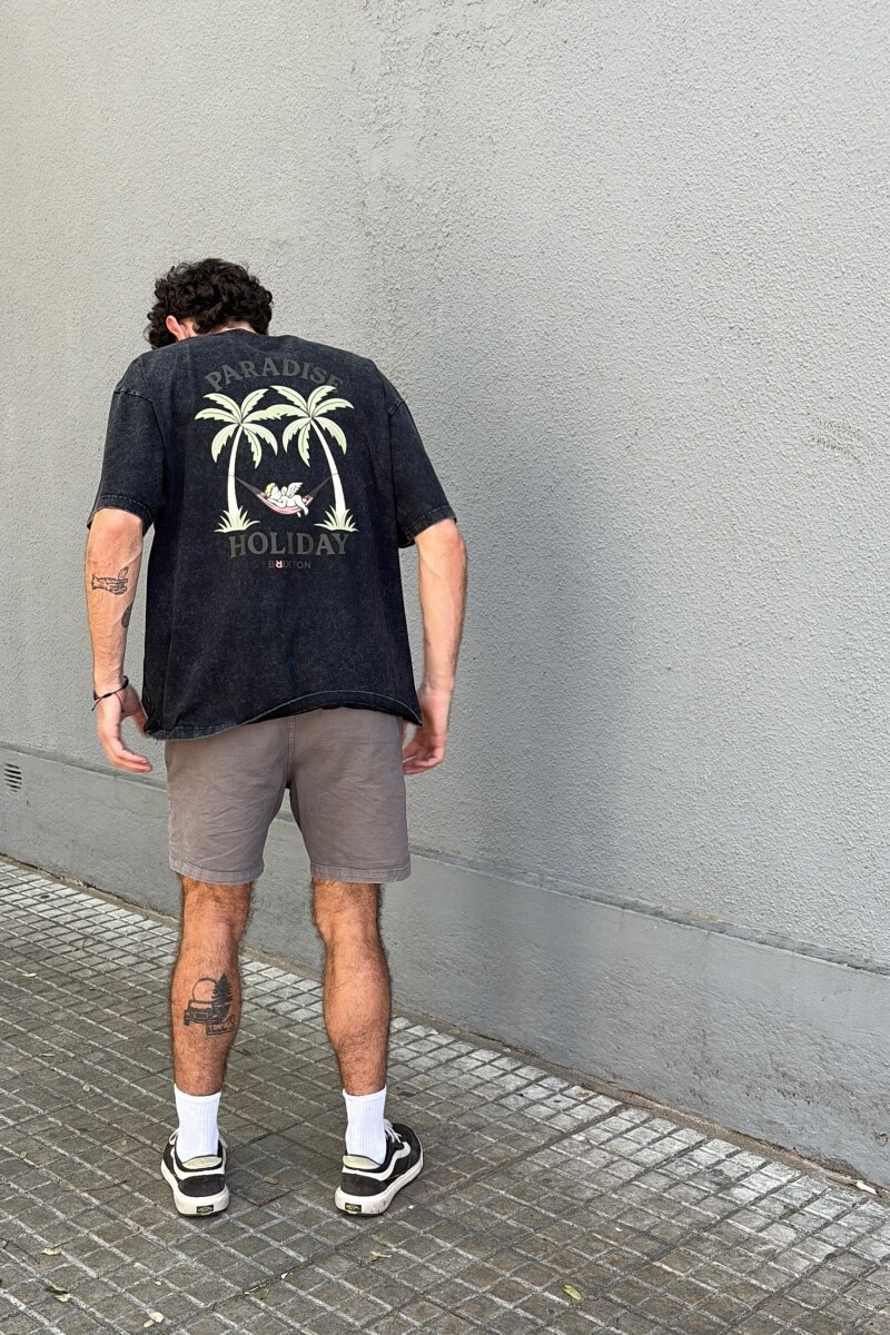 Camiseta Oversize Ángel Brixton Negra