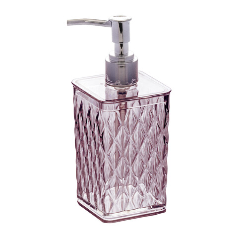 Dispensador Plástico de Jabón Glamour 285 ml ROSA